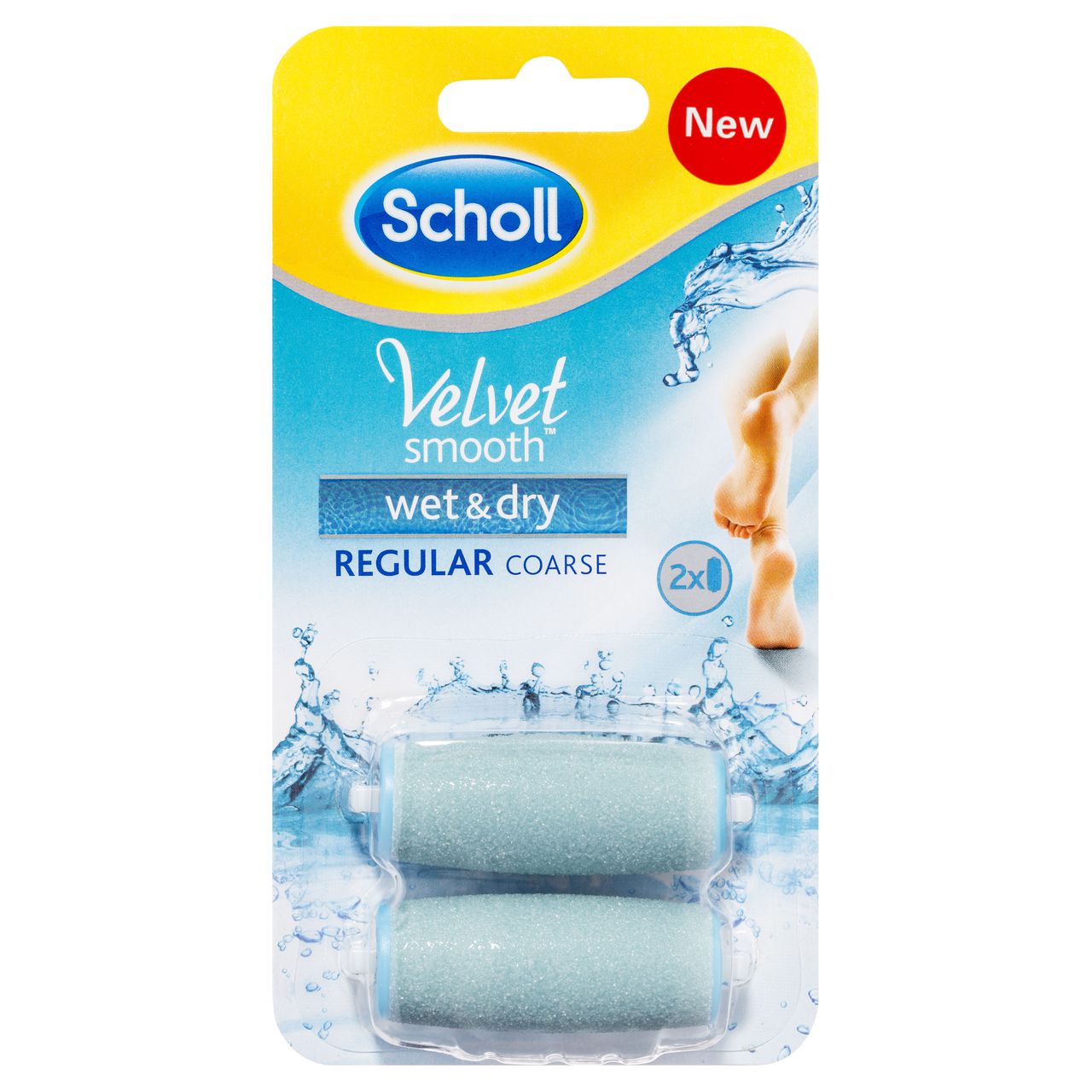 Scholl Velvet Smooth™ Wet & Dry Replacement Roller Heads
